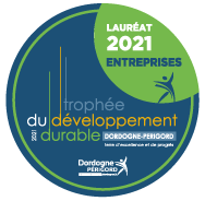 Logo Trophée du Développement Durable – Lauréat 2021 Entreprises Logo Trophée du Développement Durable - Lauréat 2021 Entreprises